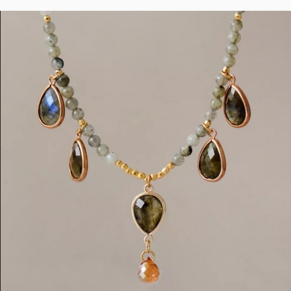 Labradorite Necklace NWT - Picture 3 of 3